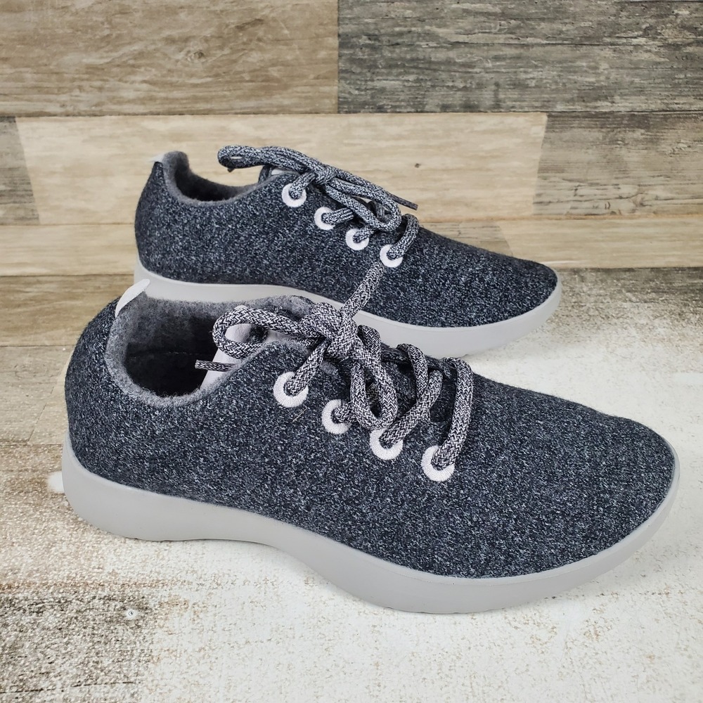Allbirds Wool Runners Womens Shoes Sz 7 Running Natural Gray Lace Up Sneakers